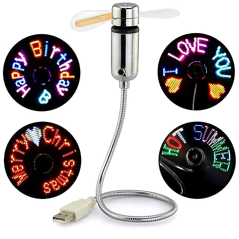 Electronics And Gadgets Ce - مروحة LED محمولة تعمل بـUSB مع