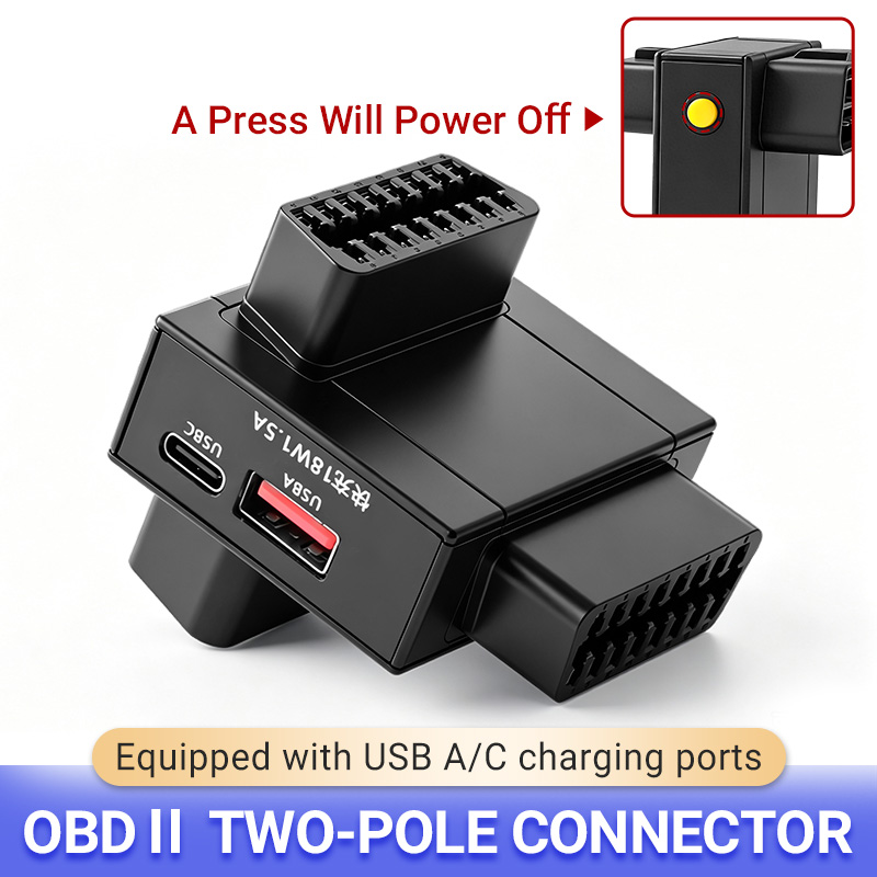 Usb Charger - محول OBD2 متعدد المنافذ (1 إلى