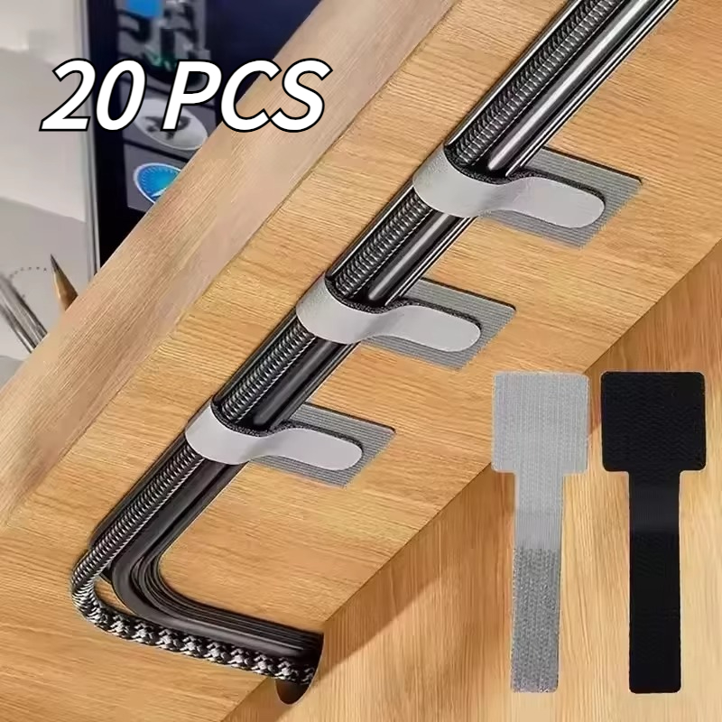Cable Organizer - أربطة كابلات قابلة لإعادة الاستخدام، منظم