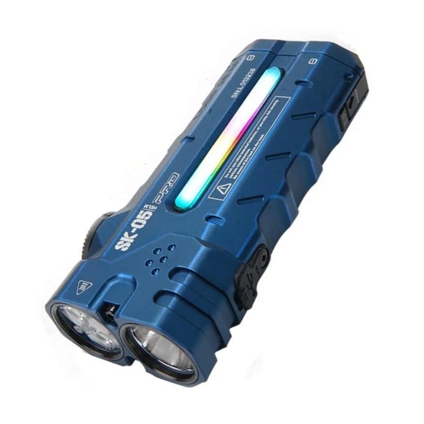 Power Bank - مصباح يدوي LED مسطح قوي 4360LMS