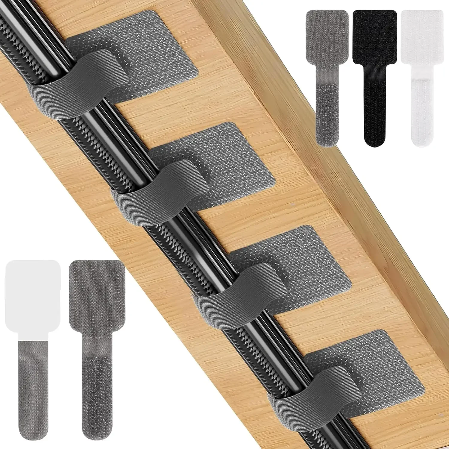 Cable Organizer - روابط كابلات جديدة قابلة لإعادة الاستخدام،