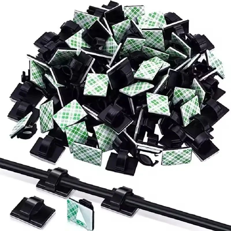 مشبك لاصق لتنظيم وترتيب كابلات - مراجعة Cable Organizer وسعره