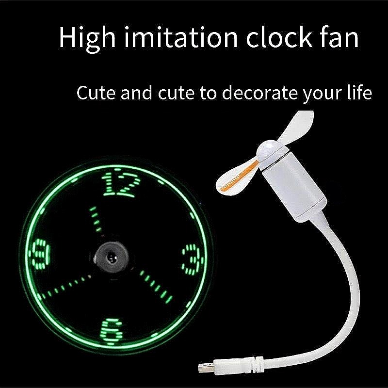 مروحة LED محمولة تعمل بـUSB مع - مراجعة Electronics And Gadgets Ce وسعره