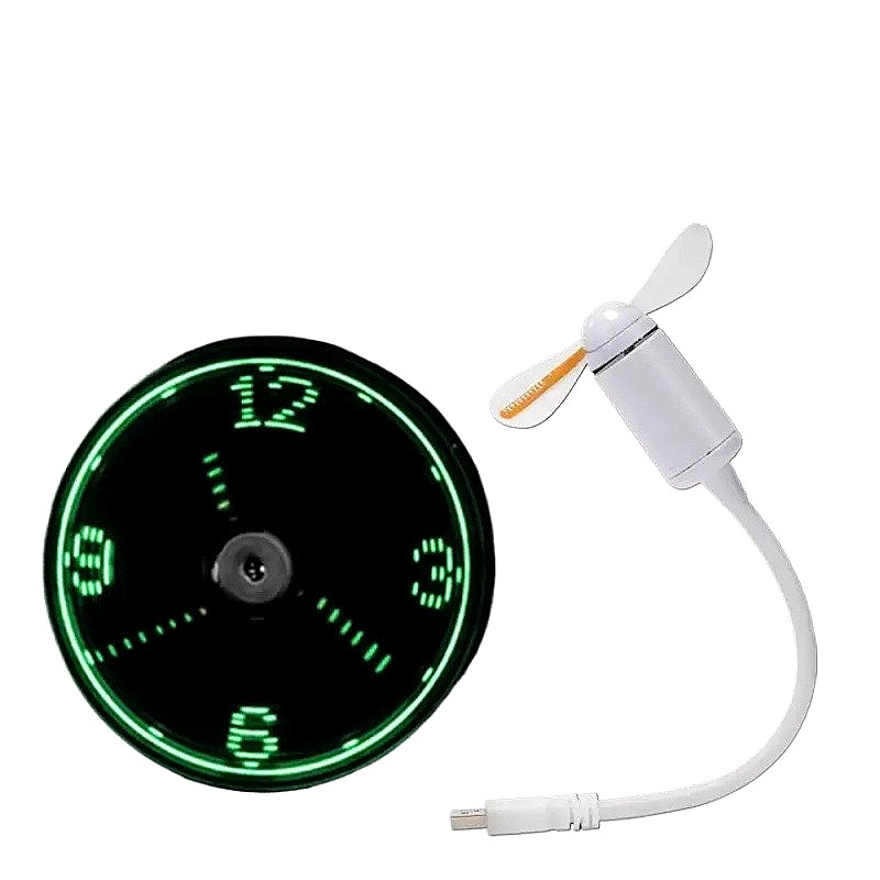 مروحة LED محمولة تعمل بـUSB مع - مراجعة Electronics And Gadgets Ce وسعره