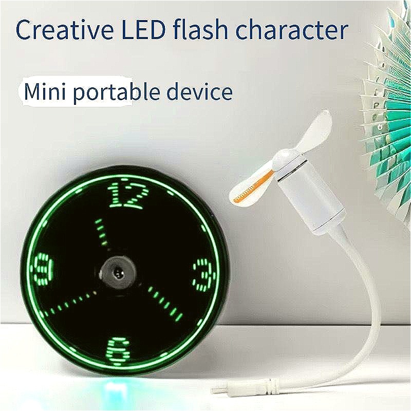 مروحة LED محمولة تعمل بـUSB مع - مراجعة Electronics And Gadgets Ce وسعره