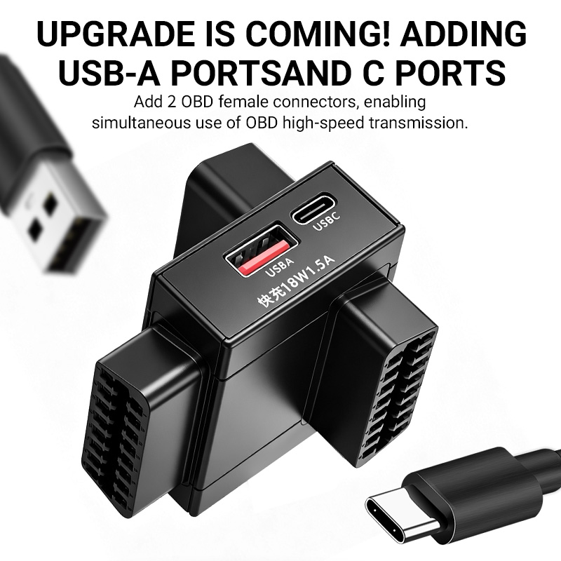 محول OBD2 متعدد المنافذ (1 إلى - مراجعة Usb Charger وسعره