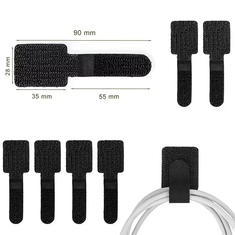 أربطة كابلات قابلة لإعادة الاس - مراجعة Cable Organizer وسعره