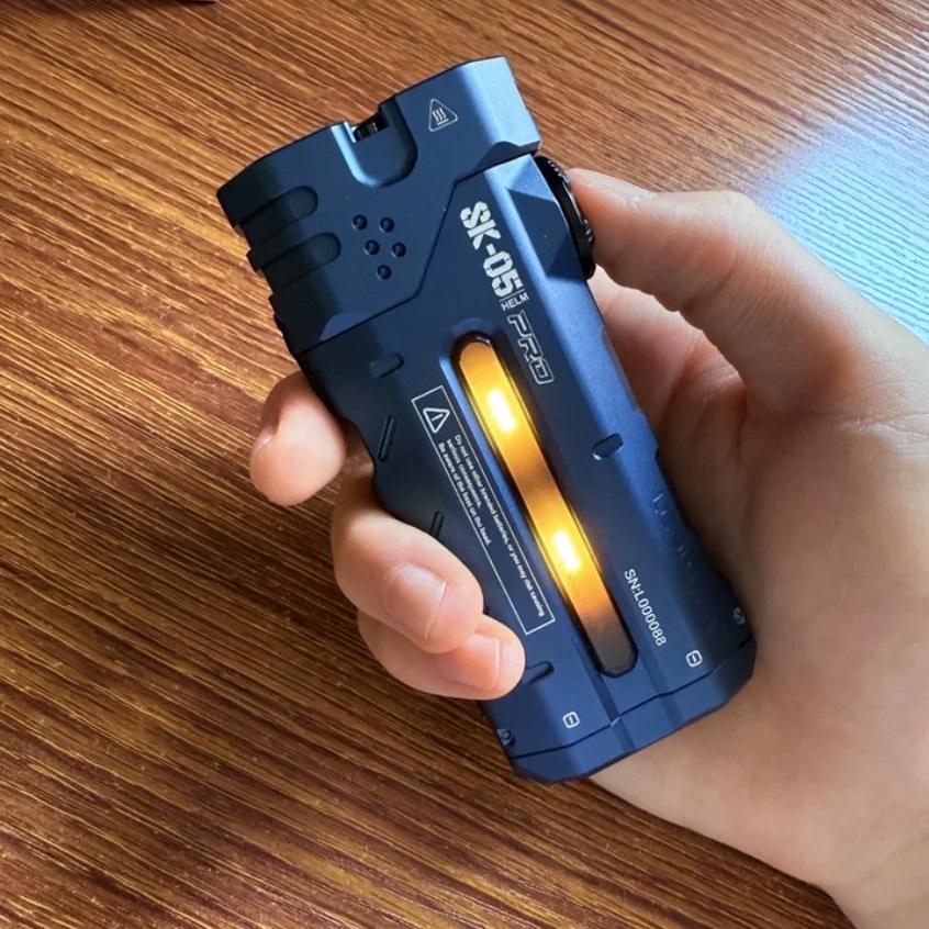 مصباح يدوي LED مسطح قوي 4360LM - مراجعة Power Bank وسعره