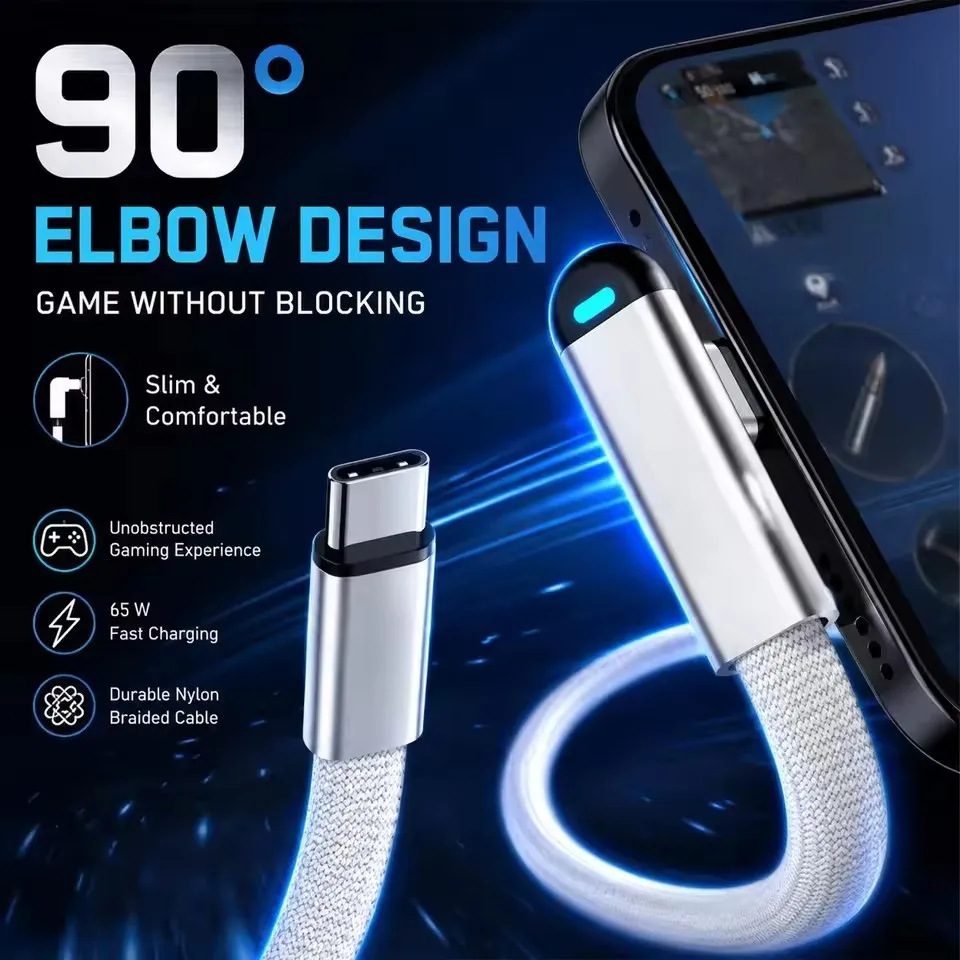كابل شحن فائق السرعة 65 واط من - مراجعة Usb Charger وسعره