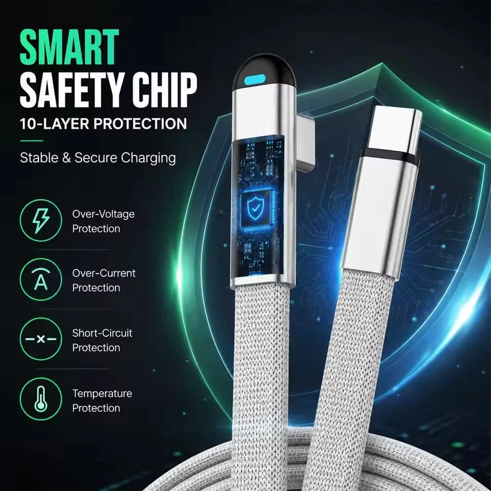 كابل شحن فائق السرعة 65 واط من - مراجعة Usb Charger وسعره