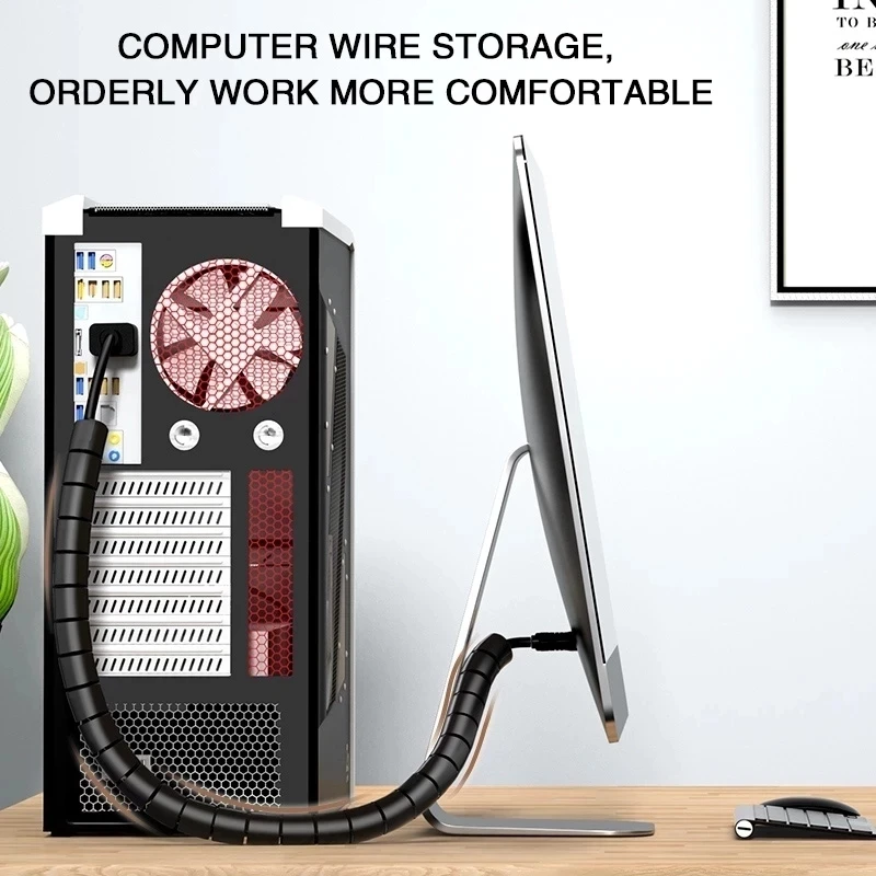 غطاء حلزوني لتنظيم وحماية الكا - مراجعة Cable Organizer وسعره