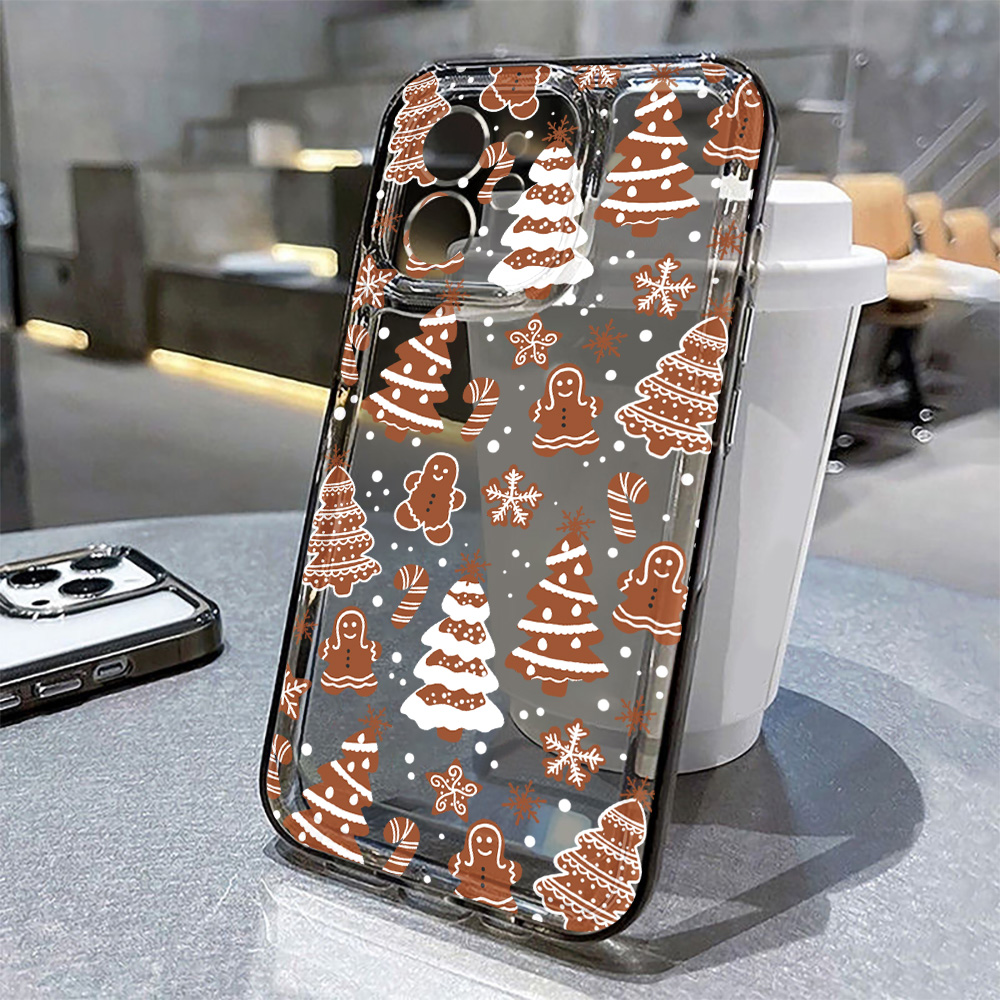 غطاء هاتف شفاف بتصميم شجرة عيد - مراجعة Usb Charger وسعره