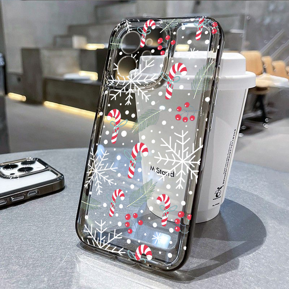 غطاء هاتف شفاف بتصميم شجرة عيد - مراجعة Usb Charger وسعره